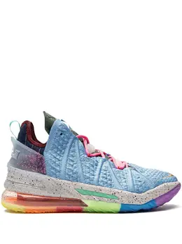 Nike: Многоцветные кроссовки Lebron 18