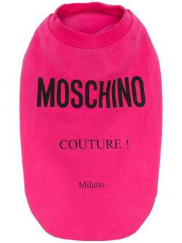 Moschino: Свитер с принтом