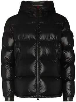 Moncler: Чёрная куртка Ecrins