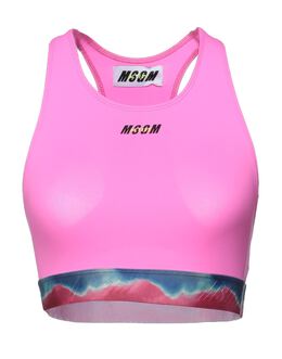 MSGM: Топ с воротником 