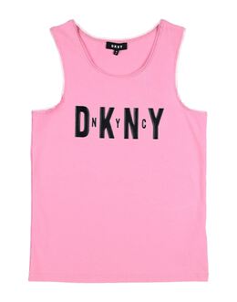 DKNY: Футболка с принтом 