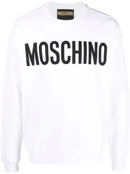 Moschino: Свитшот с принтом 