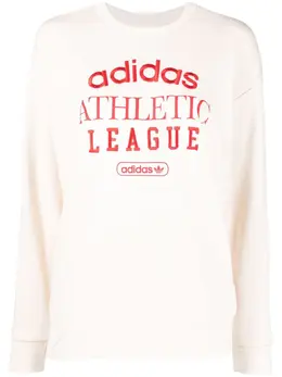 adidas: Красная футболка 