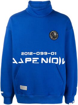 AAPE BY *A BATHING APE®: Свитшот с принтом 