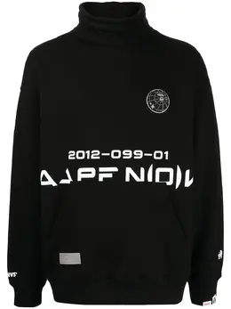 AAPE BY *A BATHING APE®: Свитшот с принтом 