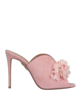 AQUAZZURA: Светлые сандалии 