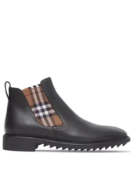 Burberry: Чёрные ботинки 