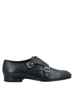 SANTONI: Чёрные лоферы 