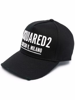 Dsquared2: Кепка с принтом 