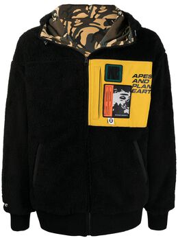 AAPE BY *A BATHING APE®: Куртка с капюшоном 