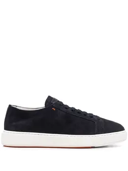 Santoni: Голубые кроссовки  Cleanic 2