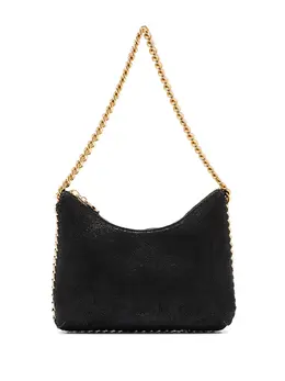 Stella McCartney: Чёрная сумка Falabella Mini