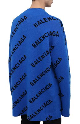 Sueter balenciaga azul sale