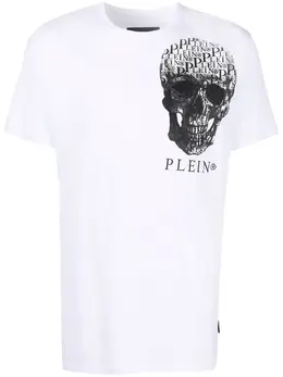 Philipp Plein: Футболка  Skull с принтом