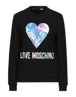 LOVE MOSCHINO: Флисовый свитшот 