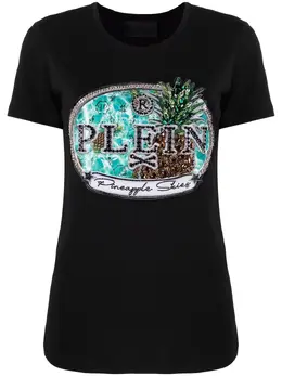 Philipp Plein: Футболка  Crystal со стразами