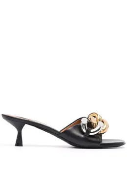 Stella McCartney: Чёрные сандалии 