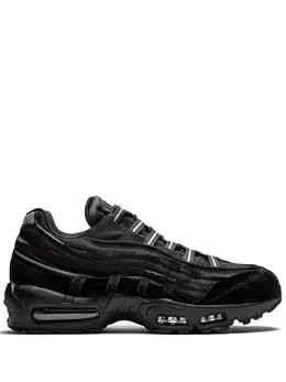 Nike: Чёрные кроссовки Air Max 95