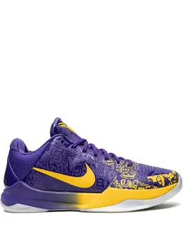 Nike: Фиолетовые кроссовки  Kobe 5 Protro