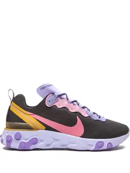 Nike: Чёрные кроссовки  React Element 55