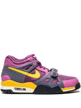 Nike: Фиолетовые кроссовки  Air