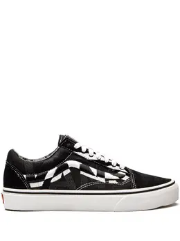 Vans: Чёрные кроссовки  Old Skool