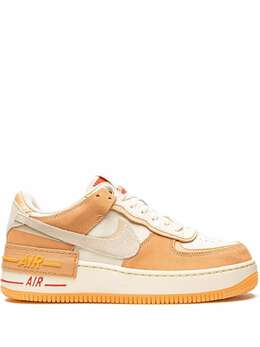 Nike: Оранжевые кроссовки  Air Force 1 Shadow