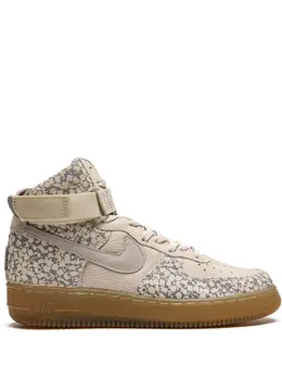 Nike: Светлые кроссовки Air Force 1 High