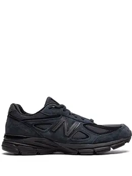 New Balance: Тёмные кроссовки  990