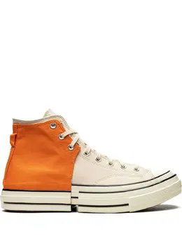 Converse: Оранжевые кроссовки  Chuck 70