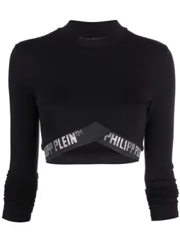 Philipp Plein: Хлопковый топ 