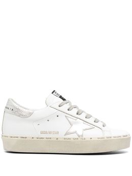 Golden Goose: Белые кроссовки  Hi Star