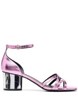 Salvatore Ferragamo: Розовые сандалии 