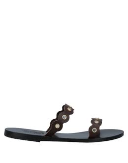 ANCIENT GREEK SANDALS: Тёмные сандалии 