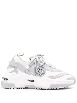 Philipp Plein: Белые кроссовки  Predator