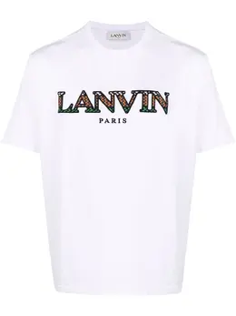 LANVIN: Белая футболка 