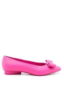 Salvatore Ferragamo: Яркие балетки  Viva Bow