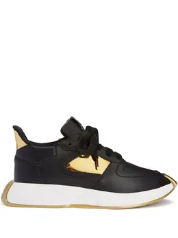 Giuseppe Zanotti: Чёрные кроссовки  Ferox