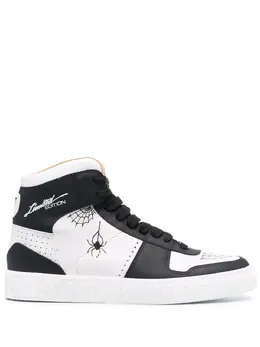 Philipp Plein: Чёрные кроссовки 