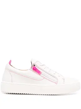 Giuseppe Zanotti: Белые кроссовки  Gail