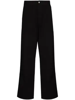 Carhartt WIP: Чёрные брюки 