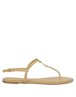 TORY BURCH: Однотонные сандалии 