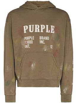 Purple Brand: Толстовка с принтом 