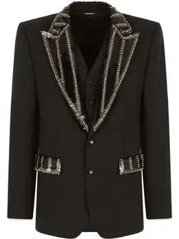 Dolce & Gabbana: Чёрный костюм 