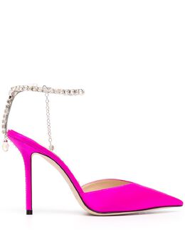 Jimmy Choo: Розовые туфли  Saeda 100