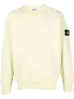 Stone Island: Жёлтый свитшот  Compass