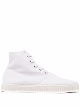 Maison Margiela: Белые кроссовки 