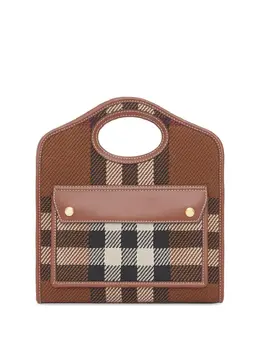 Burberry: Тёмная сумка  Pocket