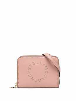 Stella McCartney: Розовый кошелёк  Stella Logo