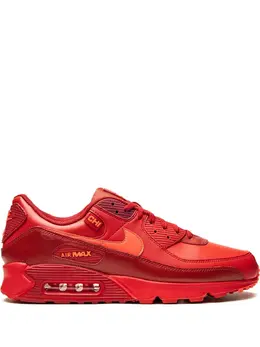 Nike: Красные кроссовки Air Max 90